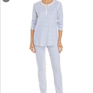 NWT Blue Hearts Roller Rabbit Pajamas